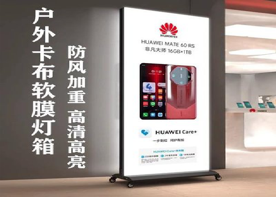 织金户外防水灯箱的应用特点及适用范围。